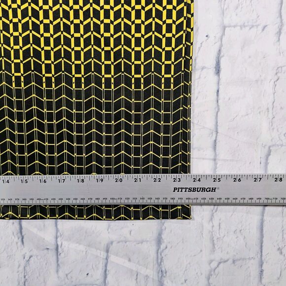 NISOA MENS SIZE XL Pro Soccer Referee Jersey Official Sports Yellow Black - Picture 3 of 9